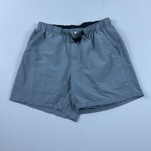 Chubbies The Ascenders Hike to River Shorts 5.5" Gray Mens Large Belted